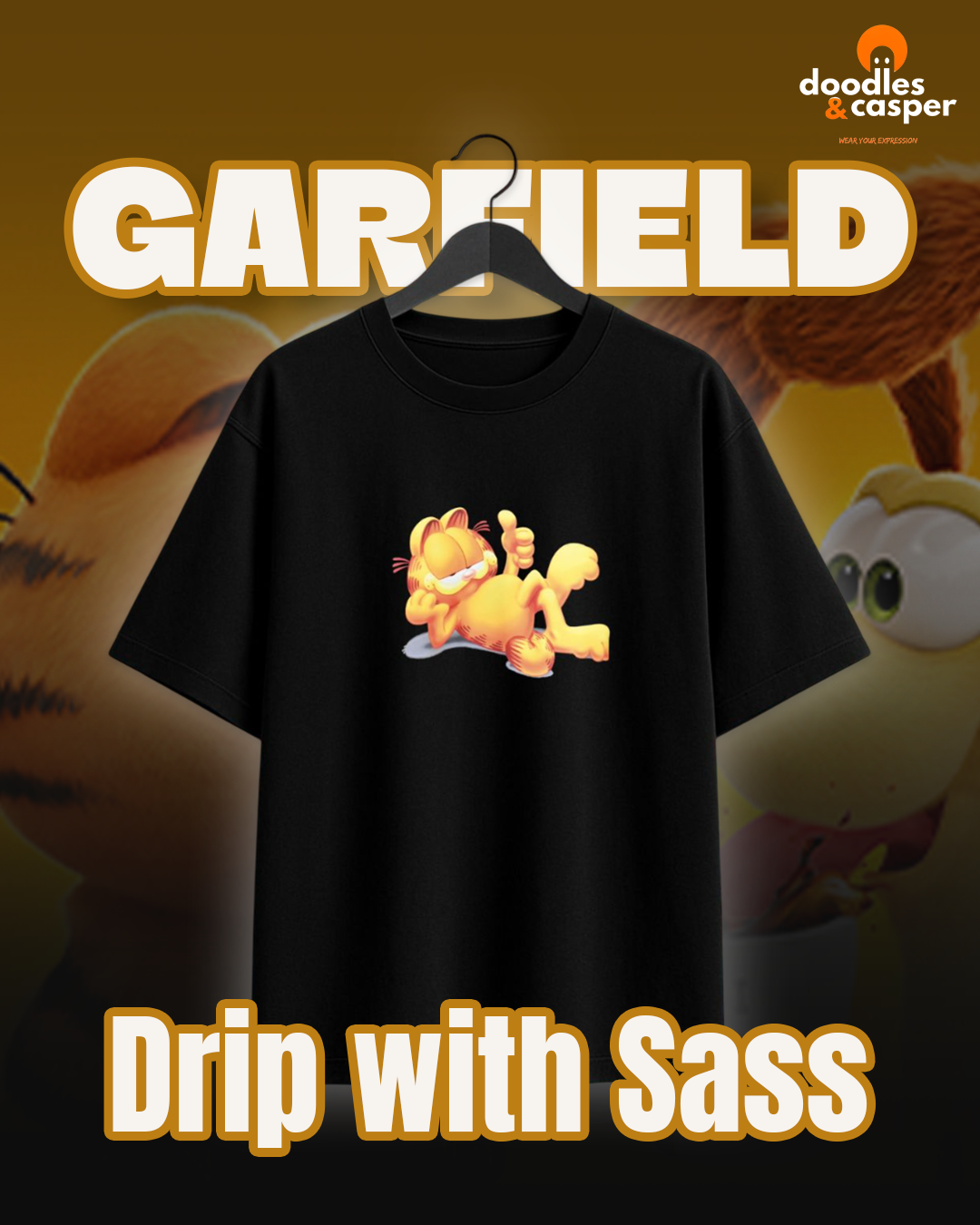 Garfield Classic Oversized Tee