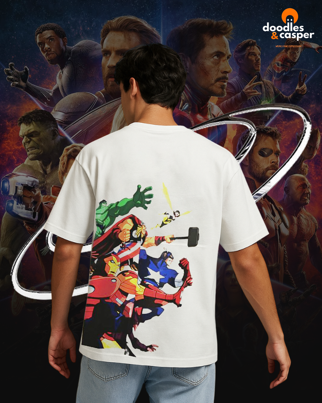 Avengers Legacy Oversized Tee