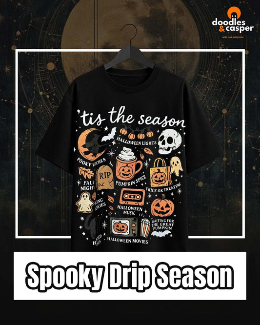 Tis The Spooky Season Oversized Tee