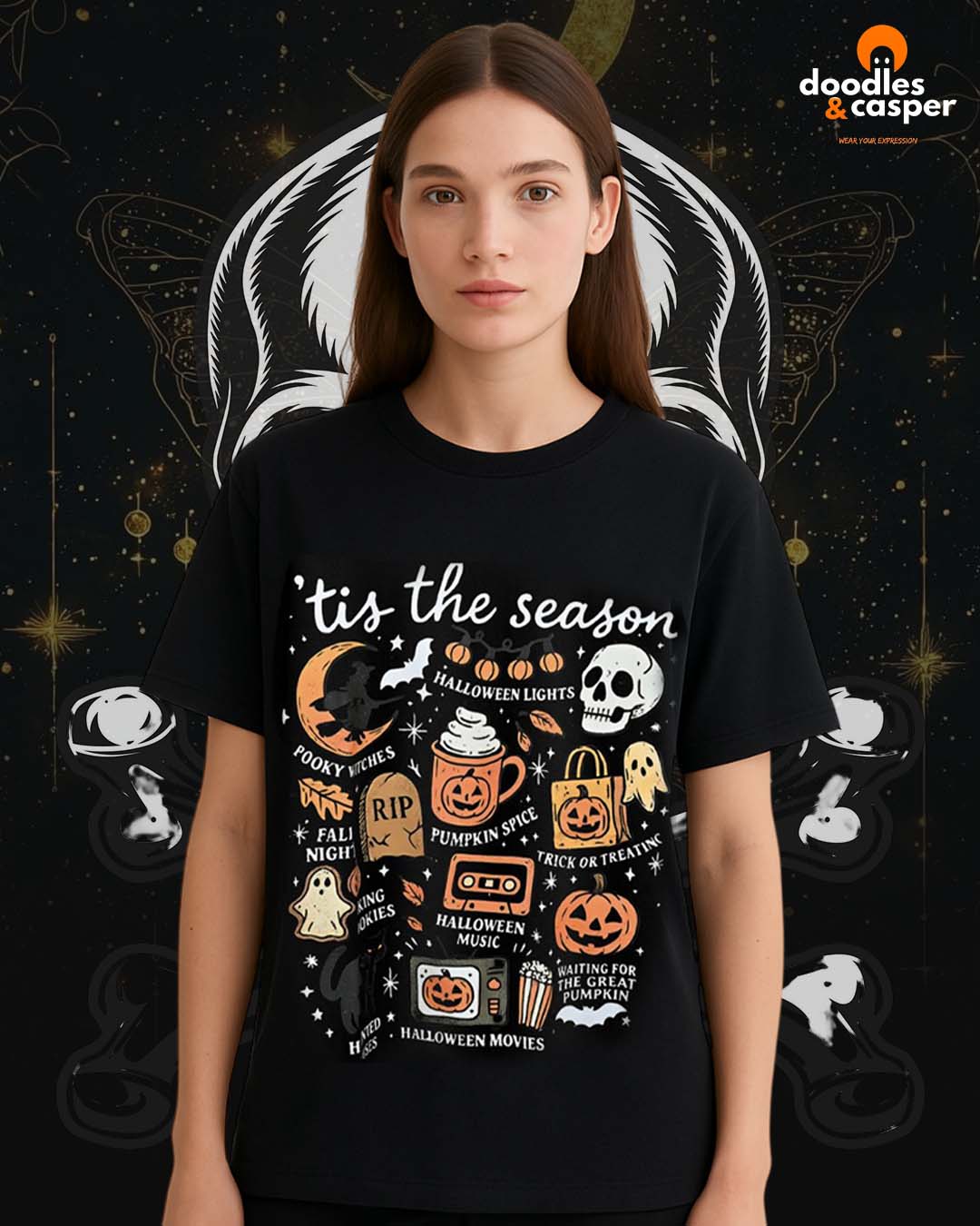 Tis The Spooky Season Oversized Tee