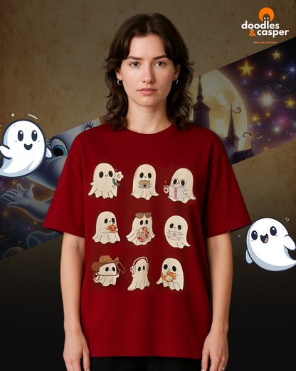 Too Cute to Spook Oversized Tee