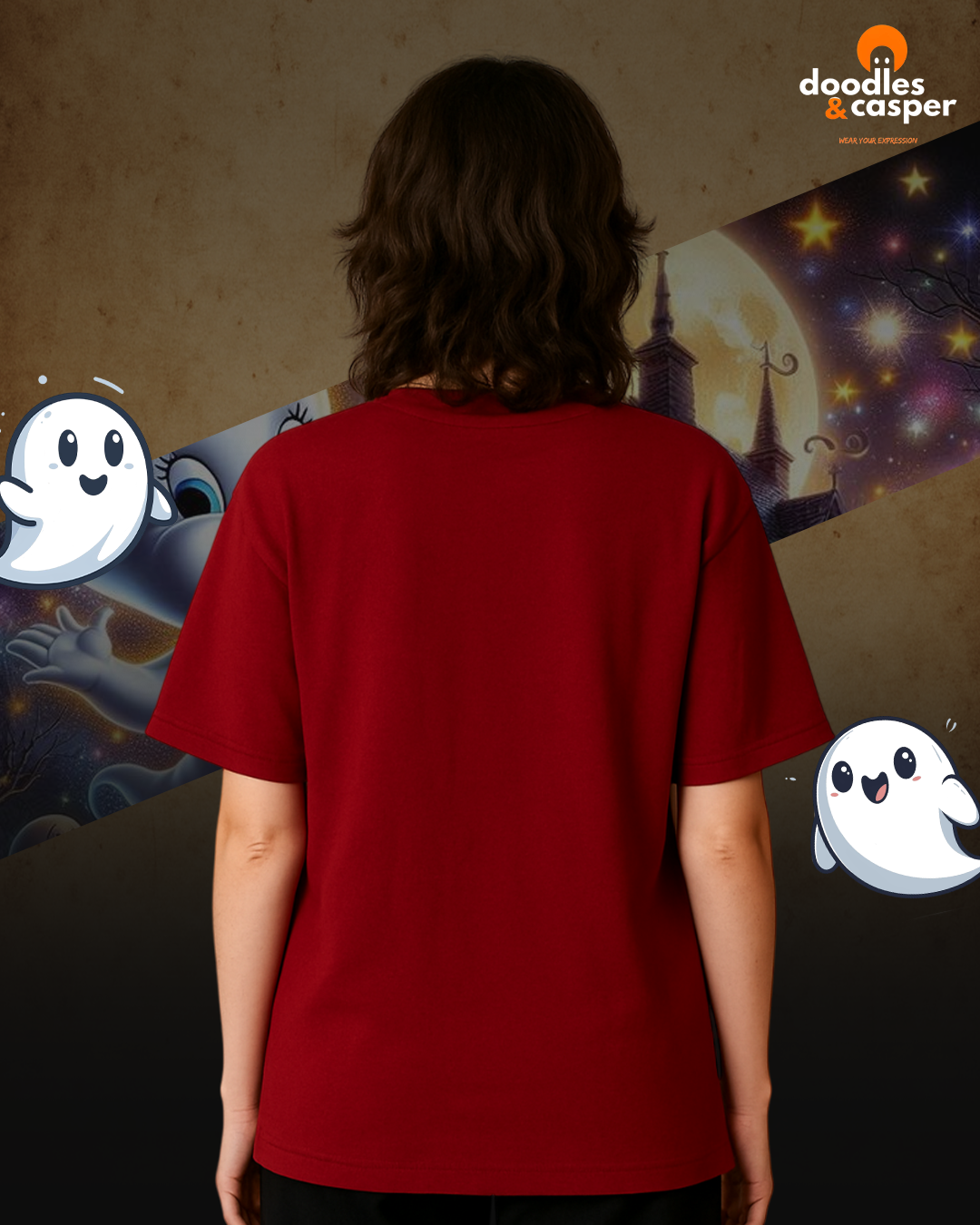 Too Cute to Spook Oversized Tee