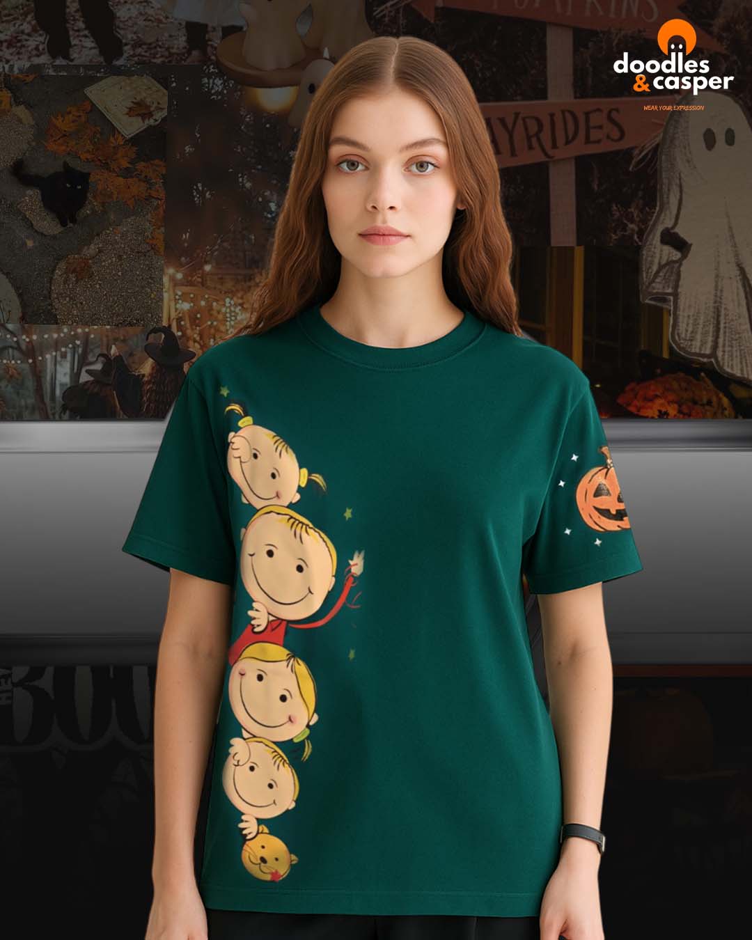 Stacked With Smiles Oversized Tee