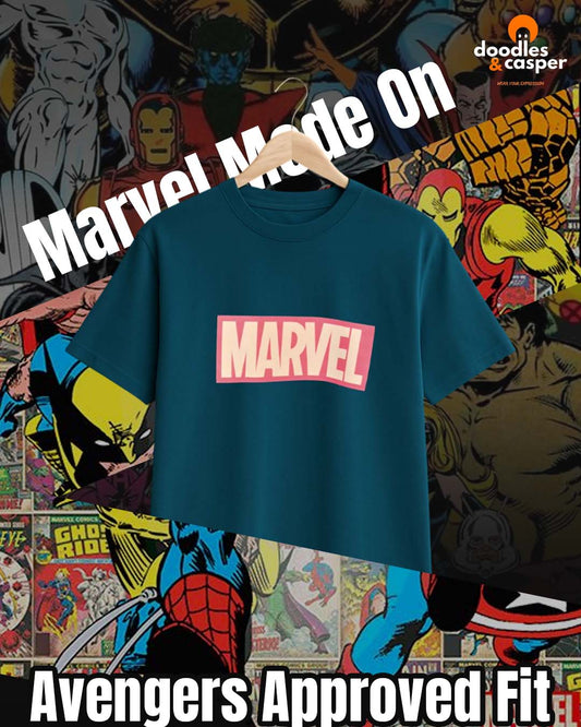 The Marvel Heroes Oversized Tee