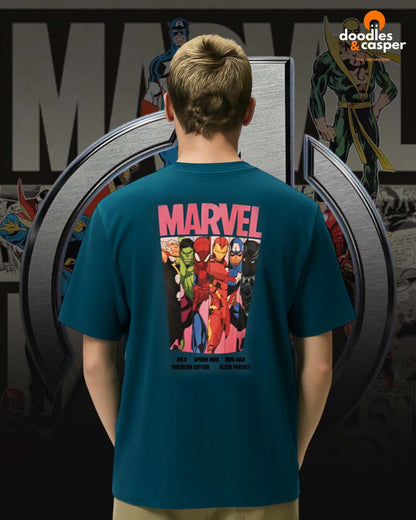 The Marvel Heroes Oversized Tee