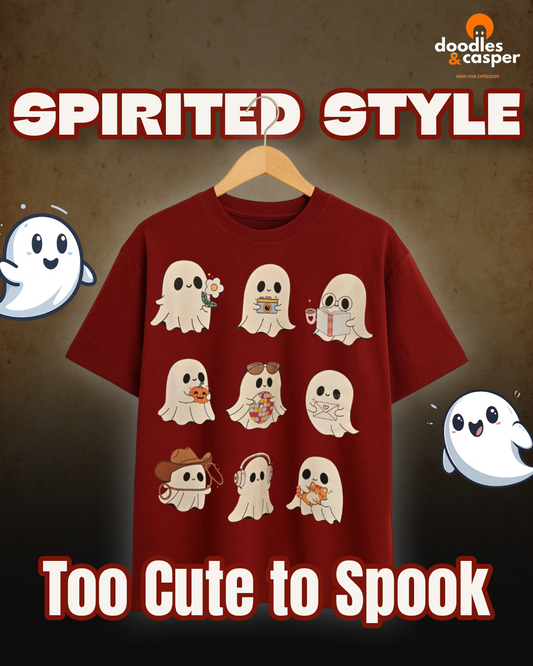 Ghost Vibes Oversized Tee