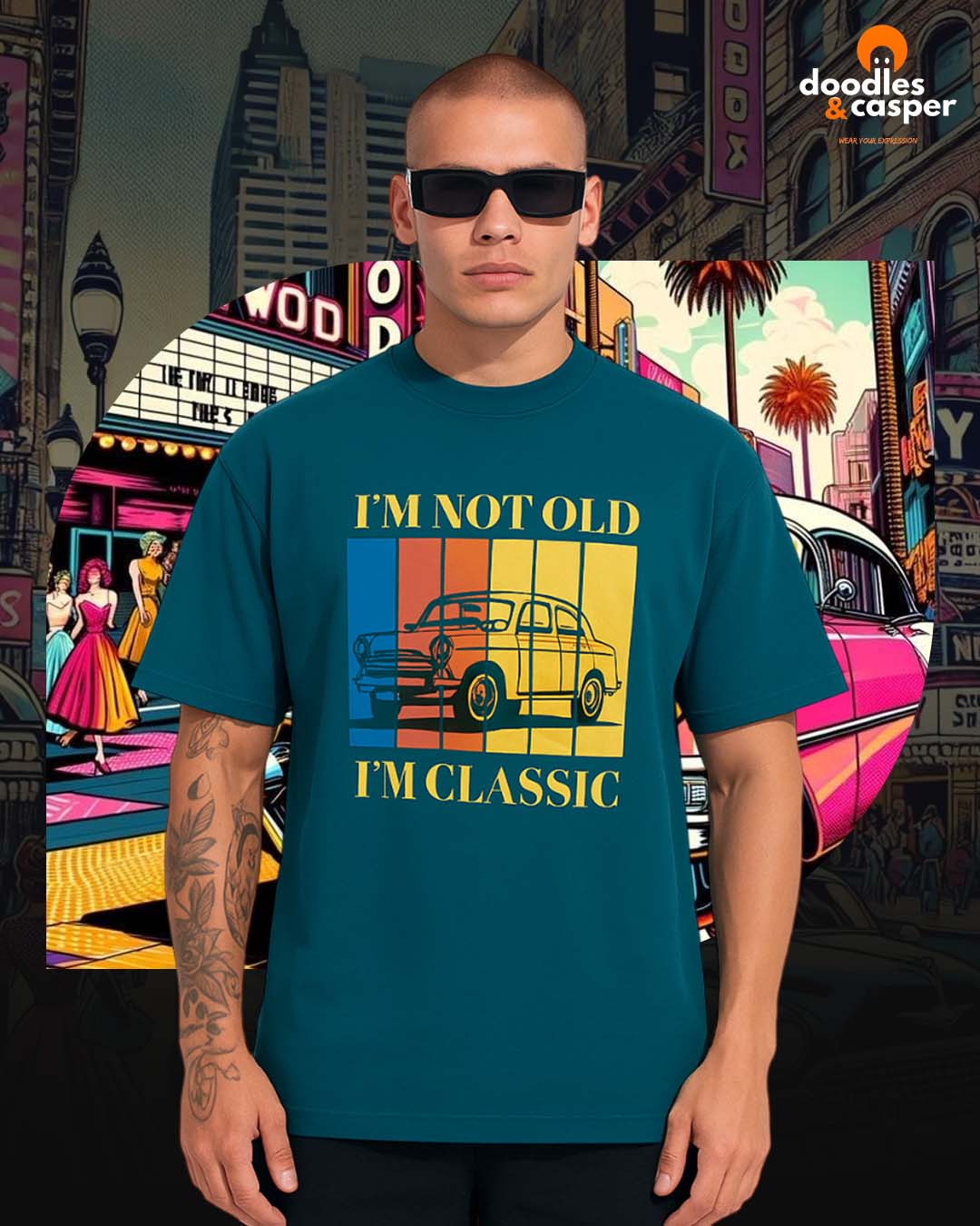 The Classic Drive Oversized Tee