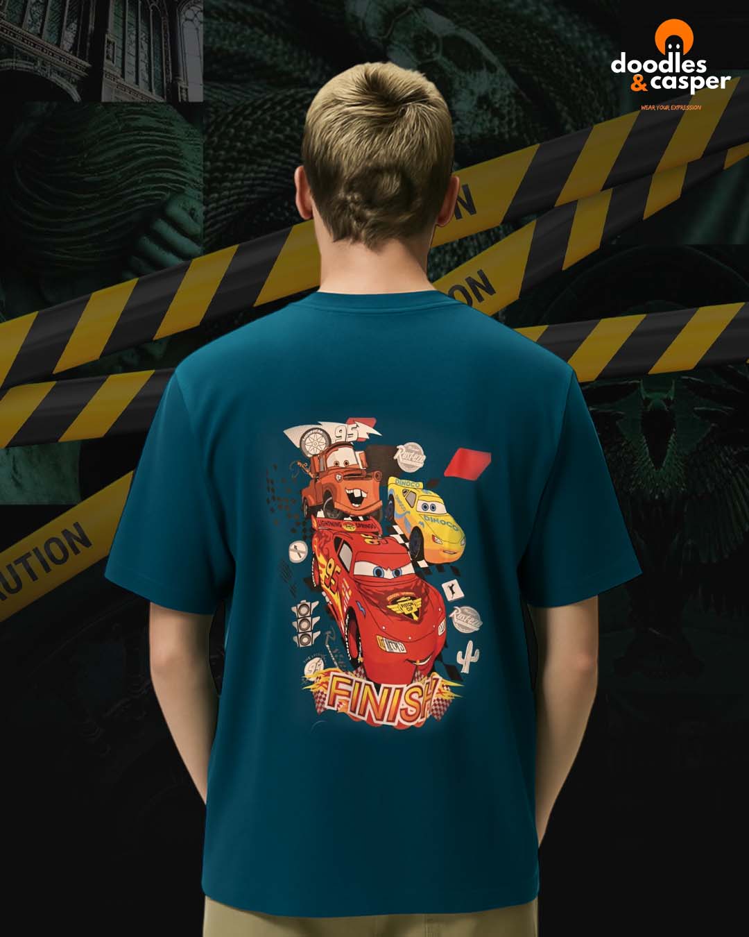 Teal of Triumph Oversized Tee