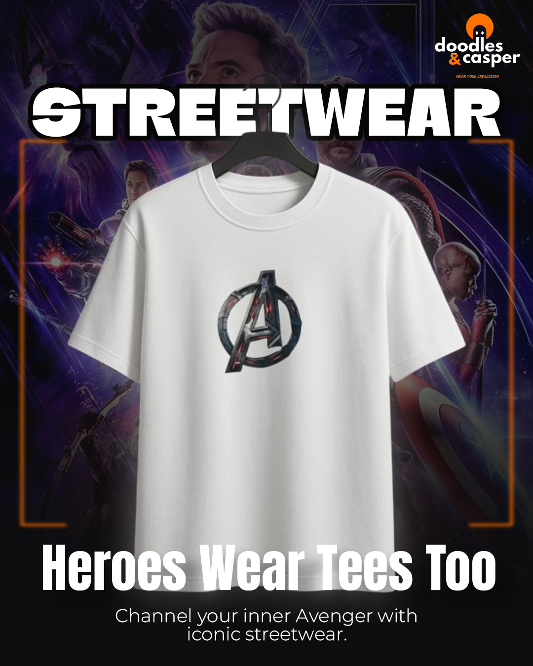 Avengers Assemble Oversized Tee