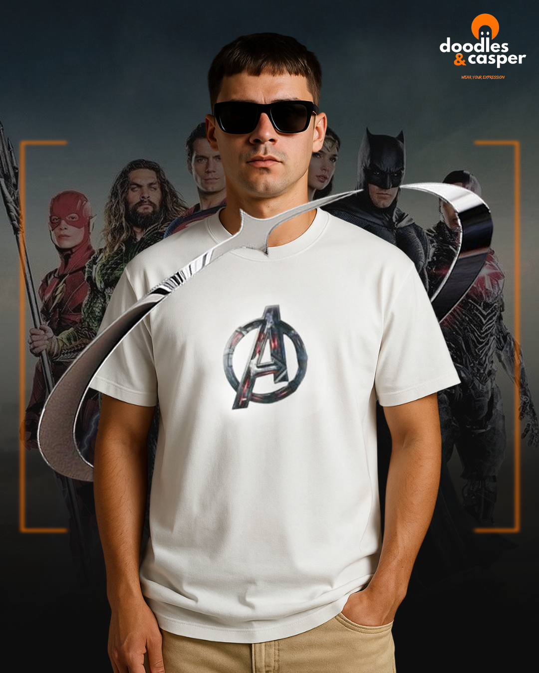 Avengers Assemble Oversized Tee