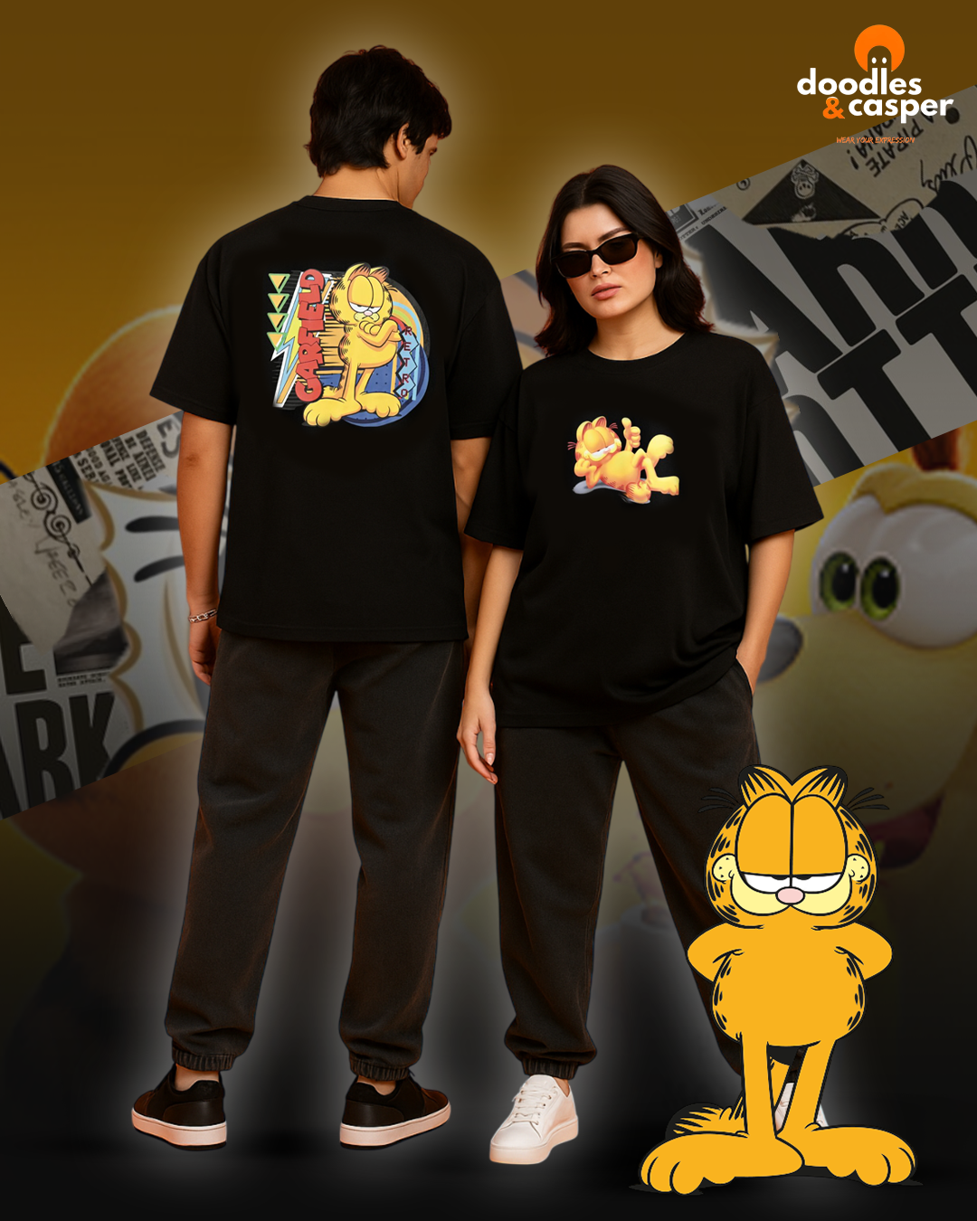 Garfield Classic Oversized Tee