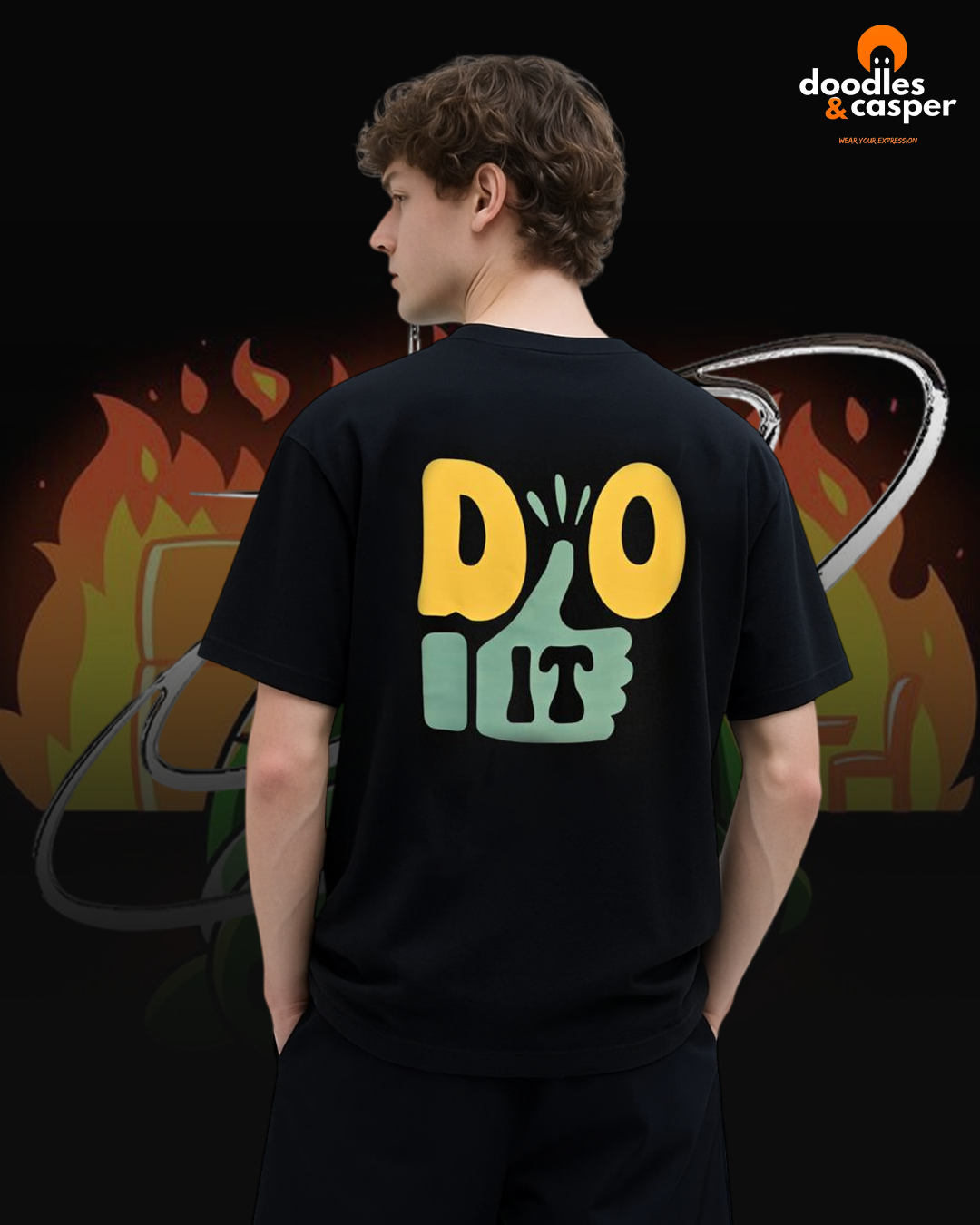 Chill Turtle Oversized Tee