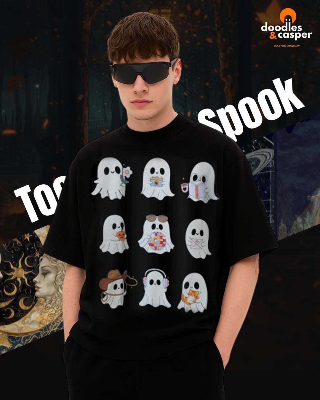 Squad Ghouls Oversized Tee