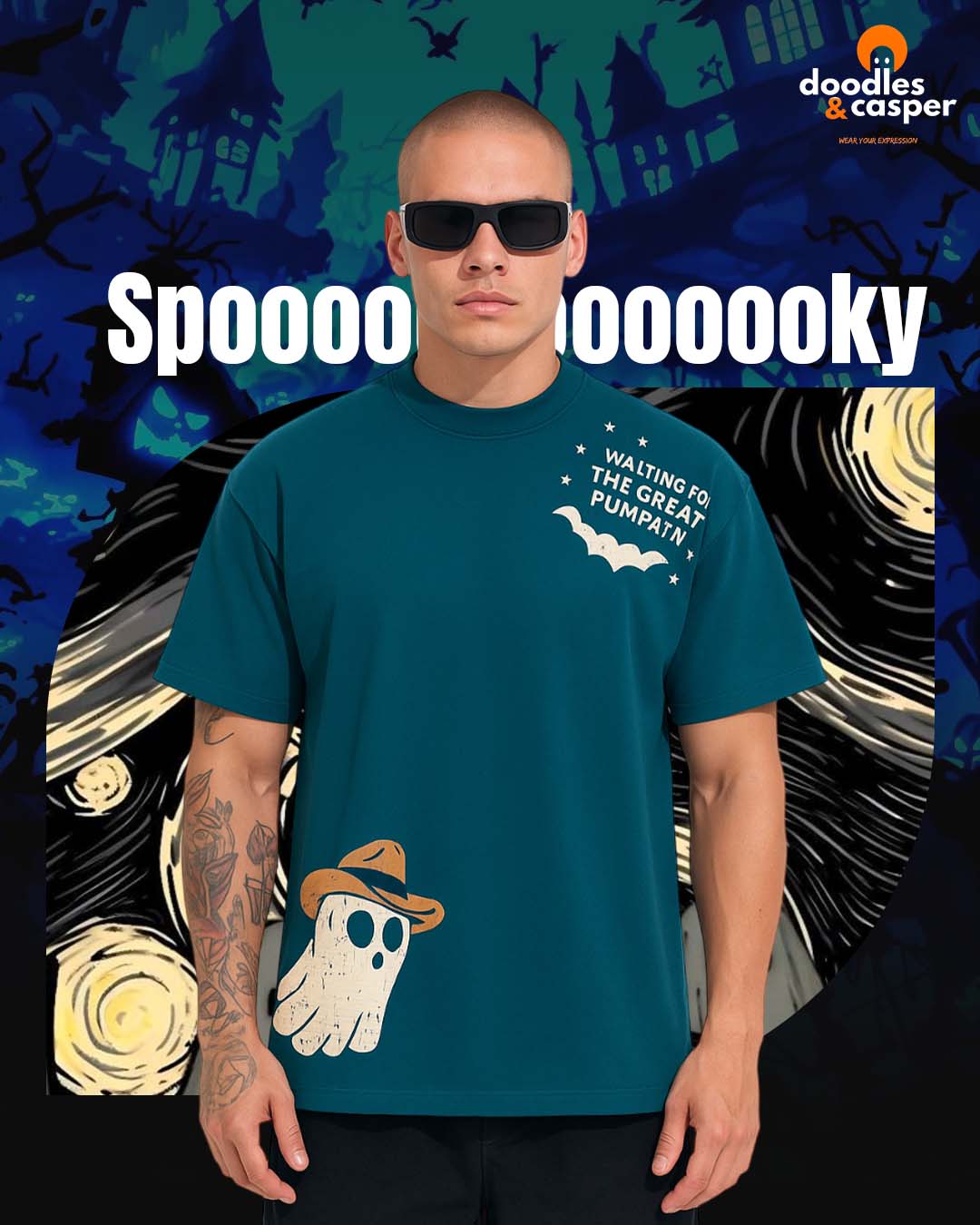 The Ghosted Cowboy Oversized Tee