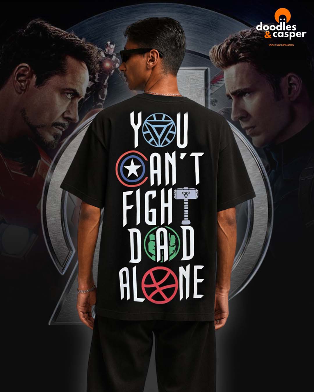 Marvel Avengers Oversized Tee