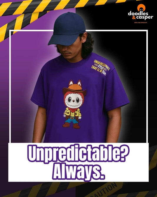 Wild West Pup Oversized Tee